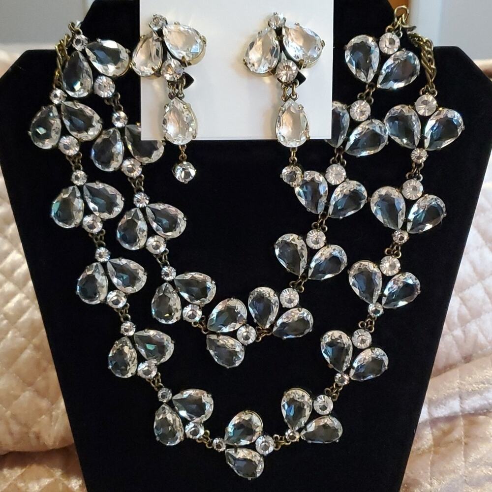 BADGLEY MISCHKA COUTURE 3 Piece Crystal Set